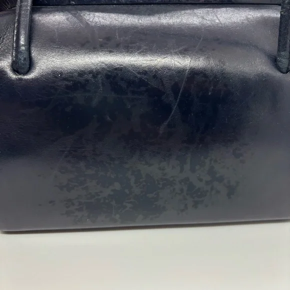 Vintage Mid-Century Top Handle – Navy Blue – OS - Picture 4 of 16